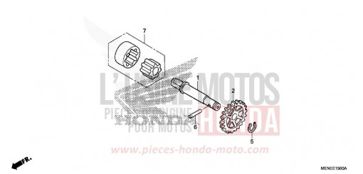POMPE A HUILE CRF450RD de 2013